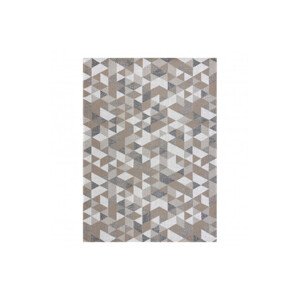 Koberec EKO SIZAL BOHO Casa Trojúhelníky 2816 krém / taupe