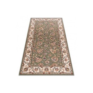 Koberec NAIN Ornament, ramka 7338/51088 zelený / béžový