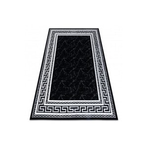 Koberec GLOSS 2813 87 styl, greek - černý, šedý
