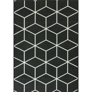 Koberec Cubes 29 grafitový