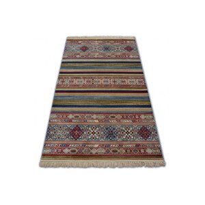Koberec WINDSOR 22890 ETNIC FREDZLE modrý/bordo