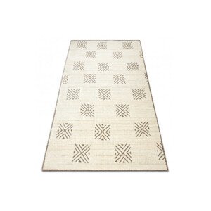 Koberec PURE Kvadraty geometrický 5842-17731 krém / zelený