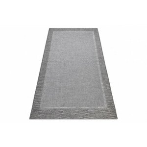 Koberec SIZAL BOHO 46201575 Ramka šedý