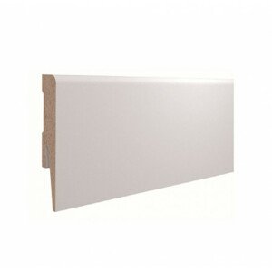Podlahová lišta MDF P129 bílá