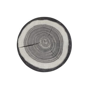 Kruhový kusový koberec Hanse Home Bastia Special 102656 Grey Ø 100 cm