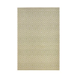 Kusový koberec Northrugs Meadow 102465 Green Cream 80x200 cm