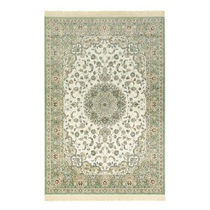 Kusový koberec Nouristan Naveh 104379 Ivory Green 135x195 cm