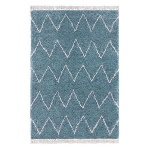 Kusový koberec Mint Rugs Desire 103319 Blue Cream 160x230 cm