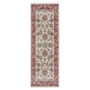Kusový běhoun Hanse Home Luxor 105643 Reni Cream Red 80x240 cm