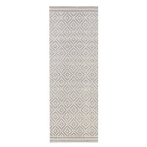 Kusový běhoun Northrugs Meadow 102467 Grey Cream 80x200 cm
