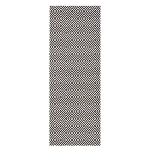 Kusový běhoun Northrugs Meadow 102470 Black 80x200 cm