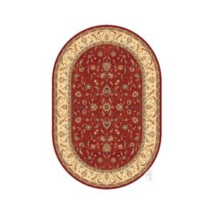 Kusový koberec Omega Aries Rubin Ovál  170x235 ovál cm