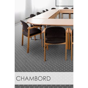 Metrážový koberec CHAMBORD 193 Šedý UX - Ultratex Quick+