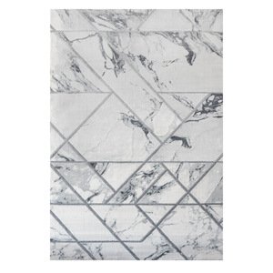 Kusový koberec MRAMOR 8919A silver 80x150 cm