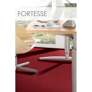 Metrážový koberec FORTESSE SDE New 12 Bordový 400 cm