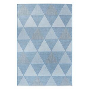 Flat 21132 Ivory Silver/Light Blue 80x150 cm