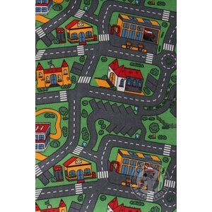Dětský metrážový koberec City Life - Zbytek 150x200 cm
