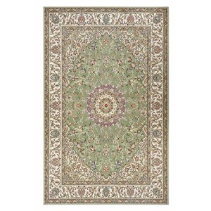 Kusový koberec Nouristan Herat 105283 Zuhr Sage green Cream 80x150 cm