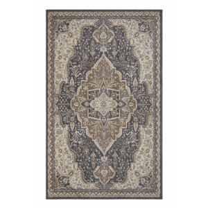 Kusový koberec Hanse Home Terrain 105607 Black Brown 160x230 cm